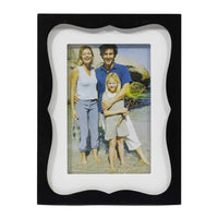 Splash - Cadre photo - 4 po l x 6 po H - noir/blanc-4x6