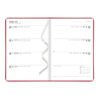 Letts - 2026 Agenda hebdomadaire/mensuel Conscious - 8-1/4" x 5-5/6" - Baie - Multilingue-Couverture semi-flexible avec motif embossé