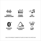Marshall - Acton III Haut-parleur Bluetooth sans fil - Bleu nuit-9