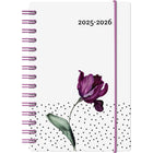 Socadis - W. Maxwell Agenda 2025-2026 Baro - 5.25 po x 8 po - Tulip - Bilingue-Août 2025 à juillet 2026