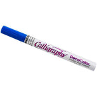 Marvy Uchida - Marqueur de calligraphie à peinture opaque - pointe fine - bleu - paquet de 5-Encre bleue