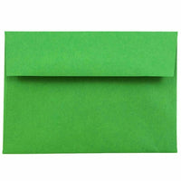 JAM Paper - Enveloppes d'invitation colorées A1 à 4 barres - 3,625 x 5,125 - recyclées vertes - Paquet de 50-Parfait pour les cartes de voeux, les invitations, les mariages ou toute autre annonce