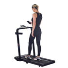 Stamina - Tapis de course pliable muuv pour tapis de marche sous le bureau-Support d’appareil
