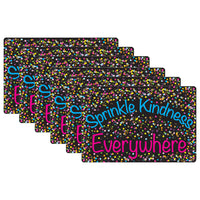 Ashley Productions - Smart Poly Tapis de souris pour ordinateur - 8" x 10" - Saupoudrez de gentillesse partout - Paquet de 6-Commencez votre journée du bon pied avec ces accessoires élégants et fonctionnels qui arborent des citations inspirantes et des expressions positives.