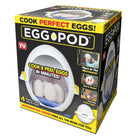As Seen on TV - Fabricant d’œufs à vapeur-La cuisinière à œufs à micro-ondes Egg Pod peut contenir 4 œufs en toute sécurité avec une plaque chauffante plate intérieure en aluminium
