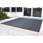 Edgewood Tapis Tundra grattoir extérieur robuste - 3' 6" x 7' - charbon avec bordures noires-11.76 livres