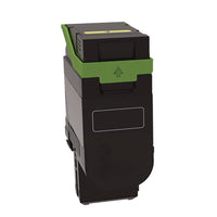 Ecotone Lexmark 75M10Y0 Cartouche de toner remanufacturée - Rendement standard - Jaune-Produit des couleurs éclatantes et uniformes pour des documents professionnels