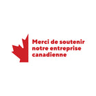 Staples - Cartes professionnelles « Merci de soutenir notre entreprise canadienne » - 2 x 3 1/2 po - fini lustré - Paquet de 250-Finition : Conception lustrée 14 pt sur le recto et mat blanc inscriptible au verso