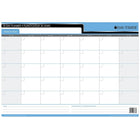Planificateur mural flexible de 30/60 jours non datés effaçable Day-Timer - 17 po x 24 po - bilingue-Réversible :  face 1 - horizontal 30 jours non datés; face 2 - horizontal 60 jours non datés