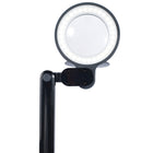 OttLite - Lampe de bureau loupe LED gain de place - Clearsun - Noir-Fournit une lumière uniforme et douce avec un indice de rendu des couleurs (IRC) supérieur à 95 pour une excellente précision des couleurs