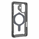 UAG - Étui Robuste Plasma XTE MagSafe pour iPhone 17 - Frêne/Titane-Plusieurs angles de vision personnalisables