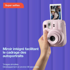 FUJIFILM - Ensemble avec appareil instantané instax mini 13 - Rose bonbon-Retardateur à délai de 2 et 10 secondes