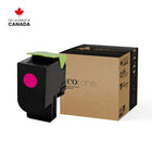 Ecotone - 70C10M0 Remanufactures Toner - Rendement standard - Magenta-Type : Remanufactures EcoTone