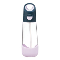b.box - Bouteille Tritan - 600ml - Rose Indigo-Forme triangulaire unique, facile à saisir pour les enfants