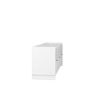Prepac - Meuble de rangement pour téléviseur Simply Modern 70,25 po avec 3 tablettes et 3 tiroirs - Blanc-Matériau Durable Pour Une Utilisation À Long Terme - Le Support TV pour téléviseur 75 pouces est construit à partir de bois composites stratifiés non toxiques (conformes CARB 2) avec un support robuste en panneau de fibres à densité moyenne pour plus de résistance - le meuble blanc est facile à nettoyer et respectueux de l'environnement