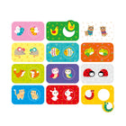Banana Panda - Puzzles Match The Buddies, 12 puzzles, 15 mois et plus-Développe la motricité fine, les compétences linguistiques et les compétences sociales.