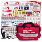 First Aid Central - Trousse de premiers soins Type 3 - Grande - CSA Z1220-24 - Emballage souple Deluxe Premiers Répondant-Emballée dans un sac en nylon de qualité avec logo bilingue de trousse de premiers soins.