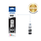 Epson - Bouteille d’encre à base de colorants T552 - noir photo-Flacon de 70 ml