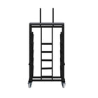 Flash Furniture – Chariot pour tables cocktail rondes de 30 po (XA30COTADY)-Plateforme recouverte de tapis pour la protection des pieds