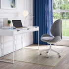 Deflecto - Dessous de siège OceanMat de pour plancher avec languette - 36 po x 48 po -Le dessous de siège sans crampon aide à prévenir l'usure des sols durs et prolonge la durée de vie du sol