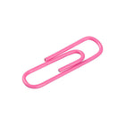 JAM Paper - Trombones standard colourés - 1 pouce - roses - paquet de 100-Quantité : 100 par boîte | Emballé dans une boîte transparente réutilisable pour garder votre bureau ou votre tiroir de bureau organisé
