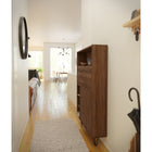 Nexera - Bureau mural Slim, Noyer-10