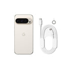 Google - Pixel 9 Pro - 128 Go - Porcelaine - Déverrouillé-Des photos et des vidéos de qualité presque professionnelle : Le système de 3 appareils photo arrière Pixel est le plus puissant à ce jour, et offre un Zoom haute résolution jusqu'à 30x et une qualité vidéo haute résolution, même dans le noir et de loin.