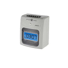 Pyramid Time Systems - Système de pointeuse à cartes 3800 - ivoire/charbon-Équipé d’un verrou de sécurité inviolable pour protéger les paramètres de l’horloge