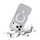 TUFF8 - Étui Glitz Mag Transparent iPhone 17 Pro Max-Conception ergonomique : TUFF8 a été conçu pour donner à vos doigts et à vos mains plus de contrôle tactile grâce à son pare-chocs de poignée