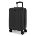 Swiss Mobility - Valise de cabine rigide 21.75 po de la collection JFK - Noir-Fabriqué en ABS/PC