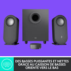 Haut-parleurs Logitech Z407 Bluetooth avec caisson de graves-DSP combiné à une puissance débridée