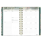 Blueline - Agenda Hebdomadaire/Mensuel 17 Mois D’Août À Décembre - 8 po H x 5 po l - Motif Verdant - Anglais-Événements importants