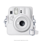 Fujifilm - Étui pour appareil instax mini 13 - Blanc argile-Logo INSTAX en relief