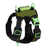 Healthy Harness - Harnais pour chien Supreme Sport - Vert - L-Conception anti-traction et anti-étranglement – ​​prévient les pressions néfastes sur le cou et la gorge de votre chien pour des promenades plus sûres et plus saines