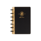 The Happy Planner - Planificateur 2027 daté format miniature 12 mois à reliure à disques - 7,50 po x 6,69 po - Quiet Simplicity - Anglais-Comprend un aperçu du calendrier annuel, des calendriers mensuels à onglets, des calendriers hebdomadaires, une section de notes hebdomadaire et plus encore 