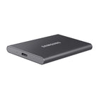 Samsung - MU-PC4T0T/AM USB 3.2 Gen. 2 T7 4 To Disque Dûr Portatif SSD - Gris-Jusqu'à 9,5 fois plus rapide qu'un disque dur externe