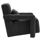 Modway - Mirage Boucle Tapis Fauteuil - Noir-Rembourrage en mousse dense