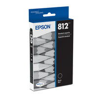 Epson - T812 Cartouche d'encre - Capacité standard - Noir-Qualité photo supérieure à celle des photos de labo