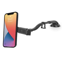 Mighty Mount - Simpl Grip – Support flexible pour tableau de bord et pare-brise à col de cygne-Compatible universellement : s'adapte à toutes les tailles d'appareils de 2,4 à 4 pouces
