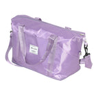 Nicci - Sac extensible Travel Weekender Duffel - Violet clair-Fente pour poignée de bagage