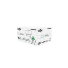 Globe Commercial - Serviettes pliées simples SF250NAT - Naturel - 250 feuilles/paquet - Paquet de 16-Solide et absorbant pour sécher efficacement les mains