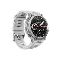 Amazfit - T-REX 3 Smartwatch - Gris-Plus de 3 semaines d'autonomie : La montre intelligente Amazfit T-Rex 3 peut durer 27 jours en utilisation normale, 42 heures en mode GPS précis et jusqu'à 114 heures en mode GPS longue durée. Avec certains paramètres désactivés, l'utilisation du GPS peut même durer jusqu'à 180 heures pour les longues randonnées