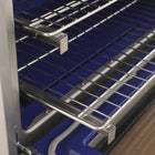 Kucht - 48 po Série KFX-X style professionnel au gaz naturel - Acier inoxydable/Blanc-Grilles en fonte robustes pour déplacer les ustensiles sans les soulever