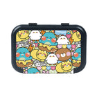 Zipit - Boîte de Rangement Recyclée - Motif kawaii coloré-Garantie du fabricant à vie limitée