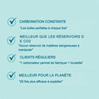 Sparkel - Carbonatateurs-Seuls les carbonateurs spärkel sont compatibles avec le système spärkel - Seuls les carbonateurs Spärkel peuvent être utilisés avec le système Spärkel. L'utilisation de matériaux de carbonateur non autorisés entraînera une détérioration du système, des risques pour la sécurité et l'invalidation de la garantie