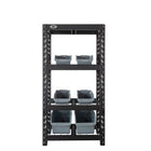 CAT - Étagère industrielle à 4 tablettes - 36"L x 18"P x 72"H-Les étagères en treillis métallique sont réglables pour plus de commodité