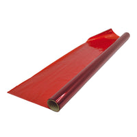 DBLG Import - Rouleaux de cellophane - 20" x 12-1/2 - rouge-Chaque rouleau mesure 20 pouces x 12-1/2 pieds