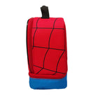 Bioworld - Sac à lunch Spiderman pour jeunes-Caractéristiques : fabriqué à partir de tissu durable et de haute qualité qui permet un nettoyage facile