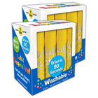 Kwik Stix - TPG60060-2 Bâtons de peinture à la tempera solide - paquet de couleur unique - jaune - 12 par paquet - 2 paquets-Bâtons de peinture Kwik Stix individuels pour ceux que vous utilisez le plus !
