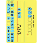 Ashley Productions - Smart Poly ASH12100 Tuiles et tapis Touch-Stik Phonics - Ensemble Créez Vos Mots - 104 Tuiles-Dites adieu aux cartes mémoire traditionnelles et adoptez une nouvelle approche pratique de l'éducation phonétique. Élevez le parcours d'apprentissage de votre enfant - commandez notre ensemble phonétique réutilisable Smart Poly dès aujourd'hui.
